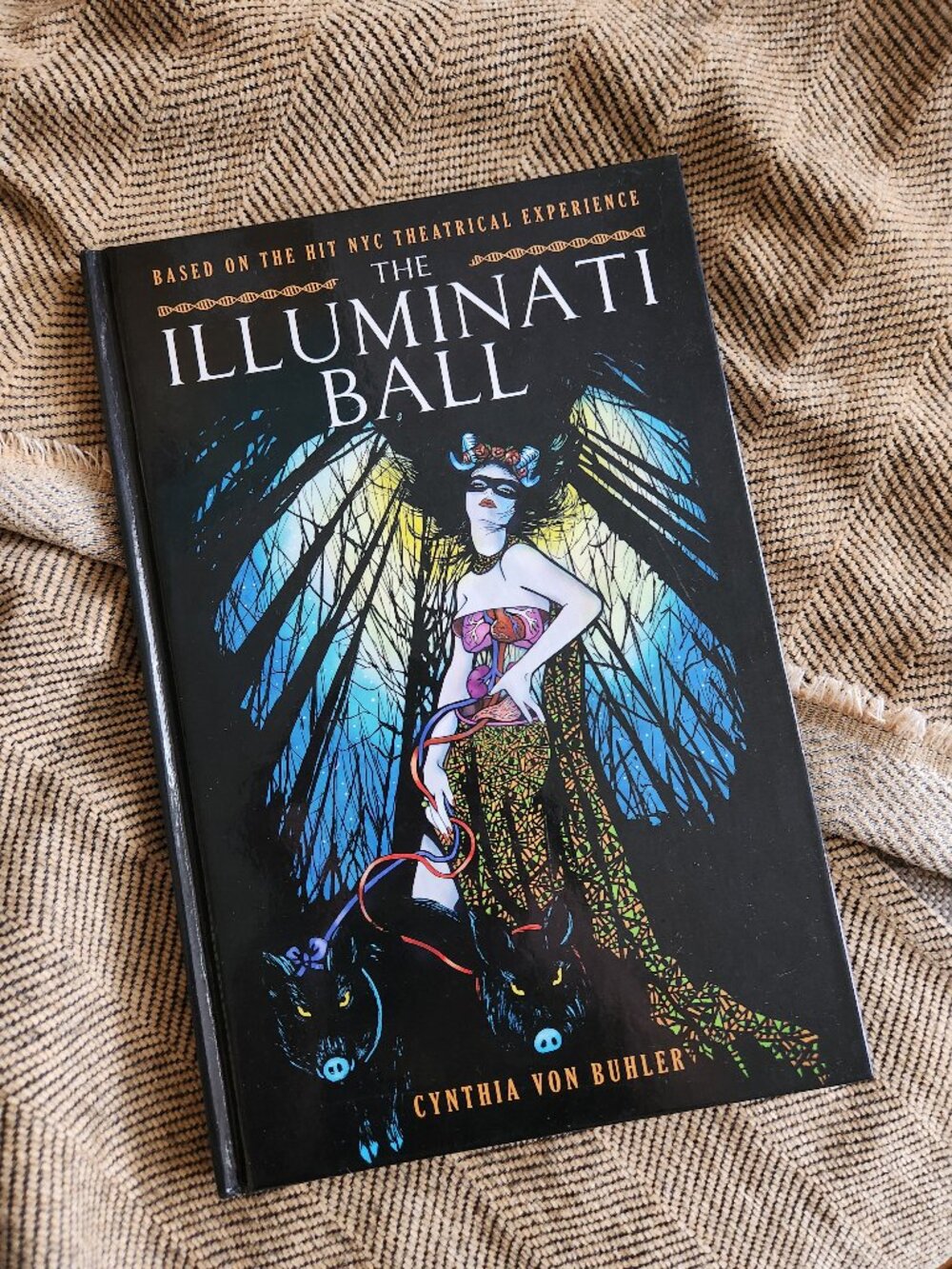 The Illuminati Ball Graphic Novel, HARDCOVER, Cynthia Von Buhler